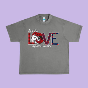 For The Love Of The Rams Urban Heavy Tee Designed By Bettercallsaul