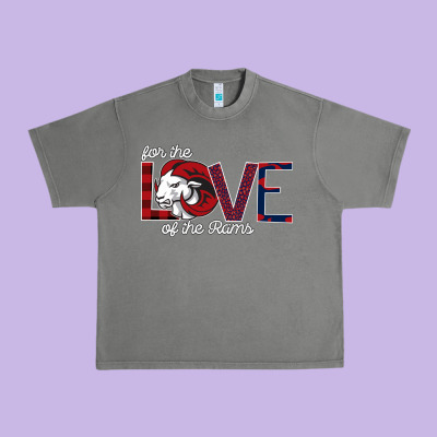 For The Love Of The Rams Urban Heavy Tee Designed By Bettercallsaul