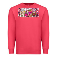 Cardinal Valentine Coffee Premium Sweatshirt - CowhideDigitalArt