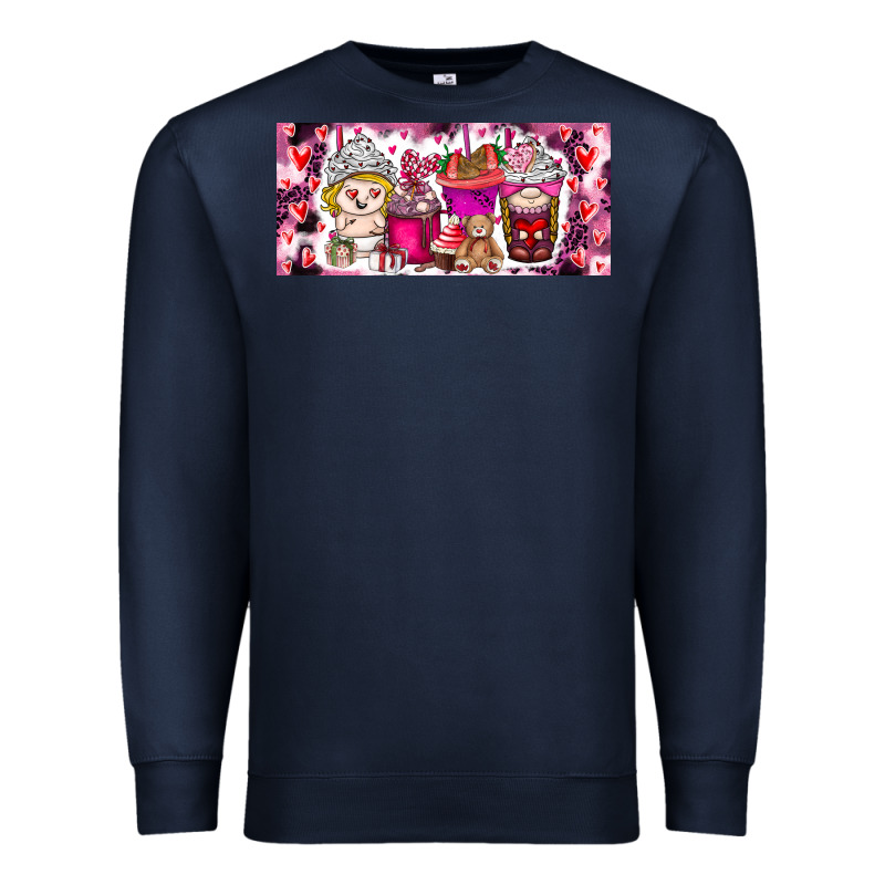 Valentine Coffee Premium Sweatshirt by CowhideDigitalArt | Teevron