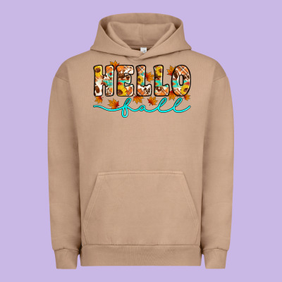 Hello Fall Urban Hoodie Designed By Artiststas