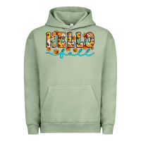 Pigment Oil Green hello fall Urban Hoodie - Artiststas