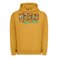 Pigment Peanut Butter hello fall Urban Hoodie - Artiststas