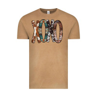 Vintage Camel Xoxo Leopard Heart Vintage Tee - Bettercallsaul