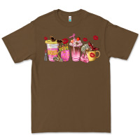 Cacao boss lady coffee cups Premium Tee - NancyCooperArtShop