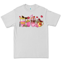 Dove Grey boss lady coffee cups Premium Tee - NancyCooperArtShop