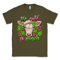 Army Green too cute to pinch charolais calf Classic Tee - RanaPortraitStore