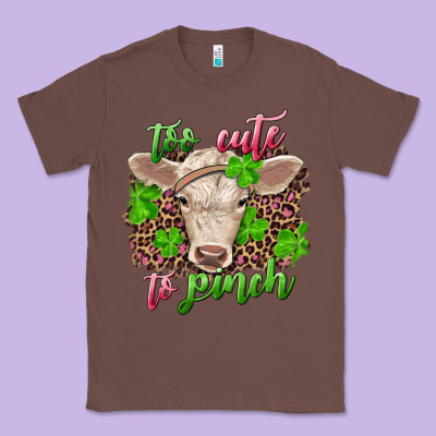 Too Cute To Pinch Charolais Calf Classic Tee Designed By Ranaportraitstore