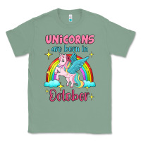 Sage unicorns are born in october Classic Tee - Jasminsmagicworld