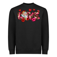 Love Valentine's Day Heavyweight Sweatshirt | Teevron