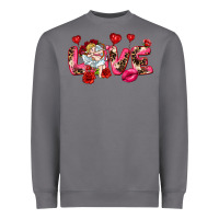 Storm Love Valentine's Day Heavyweight Sweatshirt - HowdyJamesFarm