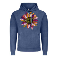 Vintage Denim Sunflower Vintage Hoodie - Bettercallsaul