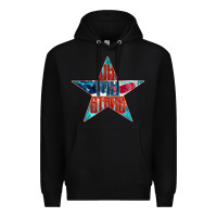 Black Oh my stars Premium Hoodie - FaDigitalArtStudio