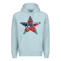 Blue Mist Oh my stars Premium Hoodie - FaDigitalArtStudio