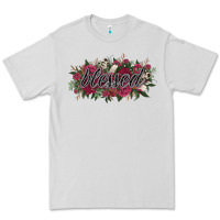 Dove Grey blessed Premium Tee - NancyCooperArtShop
