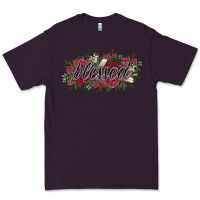 Plum blessed Premium Tee - NancyCooperArtShop