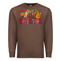 Chestnut Nacho Valentine Premium Sweatshirt - CowhideDigitalArt
