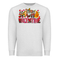 Oatmeal Heather Nacho Valentine Premium Sweatshirt - CowhideDigitalArt