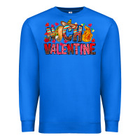 True Royal Nacho Valentine Premium Sweatshirt - CowhideDigitalArt