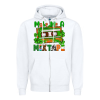 White St. Patrick's Day make me a mixtape Zipper Hoodie - FaDigitalArtStudio
