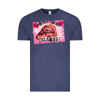 Vintage Denim Valentine Sloth Vintage Tee - Bettercallsaul