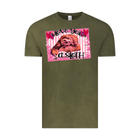Vintage Olive Valentine Sloth Vintage Tee - Bettercallsaul