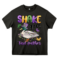 Asphalt shake your tail feather mardi gras Heavy Core Tee - MaliasSmallBusiness