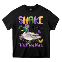 Black shake your tail feather mardi gras Heavy Core Tee - MaliasSmallBusiness