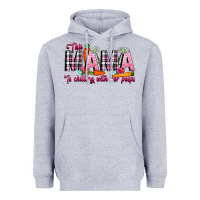 Heather Grey This Mama Is Chilling With Her Peeps Heavyweight Hoodie - CowhideDigitalArt
