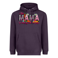 Plum This Mama Is Chilling With Her Peeps Heavyweight Hoodie - CowhideDigitalArt