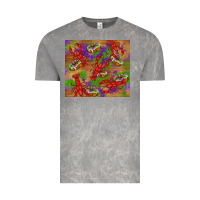 Cloud Rock mardi gras crawfish king cake Vintage Tee - RanaPortraitStore