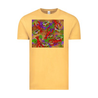 Vintage Mustard mardi gras crawfish king cake Vintage Tee - RanaPortraitStore