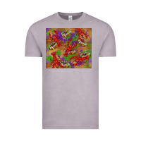 Vintage Zinc mardi gras crawfish king cake Vintage Tee - RanaPortraitStore