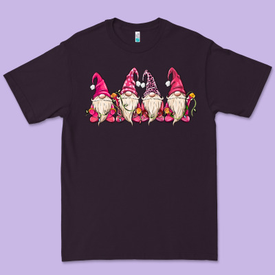 Christmas Gnomies Premium Tee Designed By Maliassmallbusiness