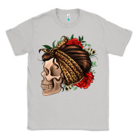 Moon Dust leopard bandana and roses skull Classic Tee - Jasminsmagicworld