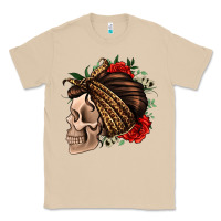 Mushroom leopard bandana and roses skull Classic Tee - Jasminsmagicworld
