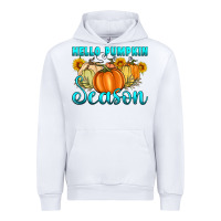 White hello pumpkin season Urban Hoodie - Artiststas