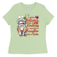 Matcha patience a dash of kindness Ladies Tee - NancyCooperArtShop