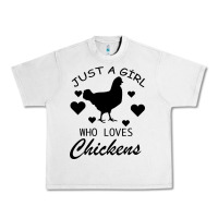 Lunar Rock Just A Girl Who Love Chickens Urban Heavy Tee - Bettercallsaul