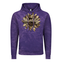 Cloud Purple Thankful Sunflower Vintage Hoodie - Bettercallsaul