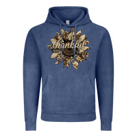 Vintage Denim Thankful Sunflower Vintage Hoodie - Bettercallsaul