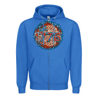 True Royal Est. 1776 Zipper Hoodie - FaDigitalArtStudio