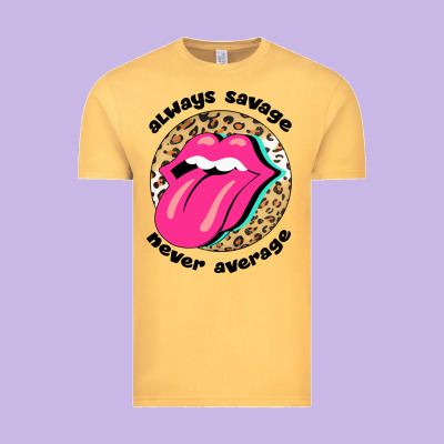 Always Savage Never Average Vintage Tee Designed By Bettercallsaul