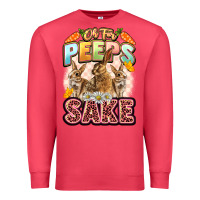 Cardinal Oh for peeps sake Easter Day Premium Sweatshirt - LillyAllenDesigns