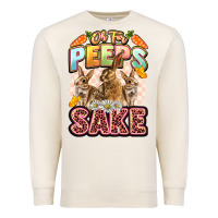 Sandshell Oh for peeps sake Easter Day Premium Sweatshirt - LillyAllenDesigns