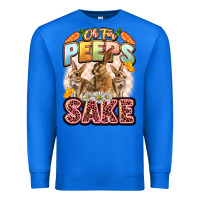 True Royal Oh for peeps sake Easter Day Premium Sweatshirt - LillyAllenDesigns