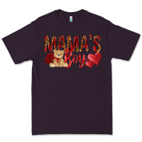 Plum mamas boy with leopard Premium Tee - NancyCooperArtShop