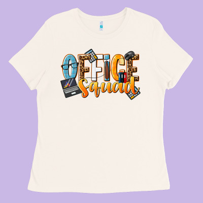 Office Squad Ladies Tee Designed By Nancycooperartshop