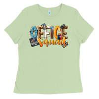 Matcha office squad Ladies Tee - NancyCooperArtShop