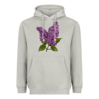 Moon Dust Purple Lilac Flower Heavyweight Hoodie - LillyAllenDesigns